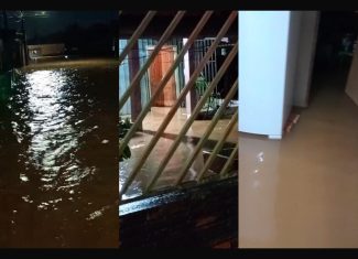 Chuva volta a alagar bairros da Baixada da Sobral em Rio Branco e moradores culpam obras da ETA
