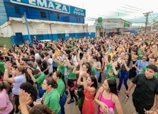 Marcha para Jesus reúne milhares de fiéis em Rio Branco neste sábado (10)