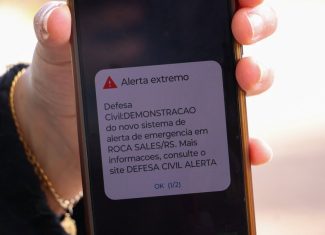 Acre realiza teste do sistema de alerta de desastres naturais nos celulares neste sábado