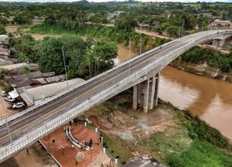 Ponte da Sibéria é inaugurada após três décadas de espera e muda a dinâmica de Xapuri, interior do Acre