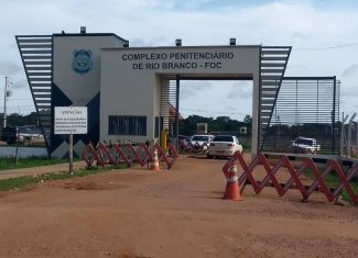 Detento morre após briga em cela do Complexo Penitenciário de Rio Branco