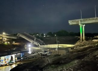 Quatro pessoas ficam feridas após desabamento de ponte no Acre, diz governo
