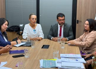 TCE-AC recebe vereador e representantes da sociedade civil para discutir revisão do Plano Diretor de Rio Branco